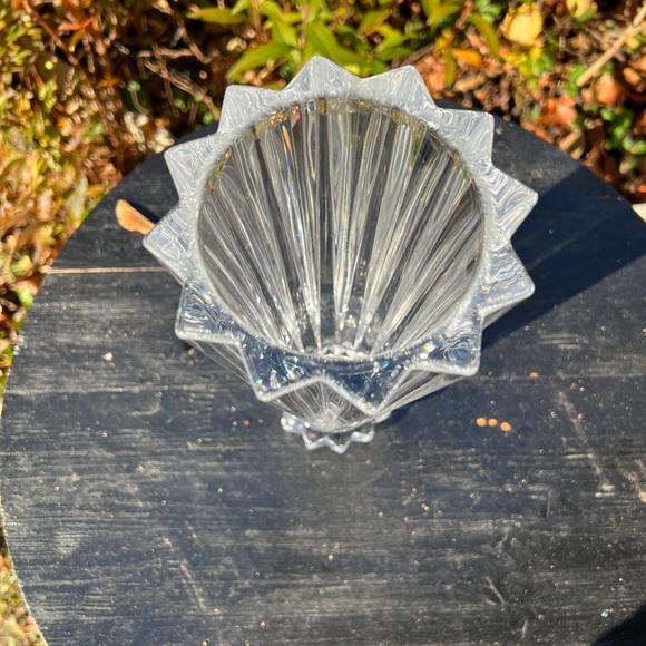 German crystal vase 10 1/2 inches high - Picture 3 of 5